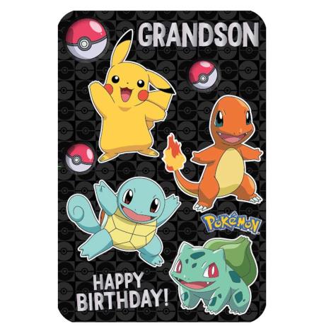 Grandson Pokemon Birthday Card £2.69